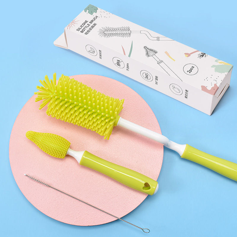 Silicone Bottle Brush Set