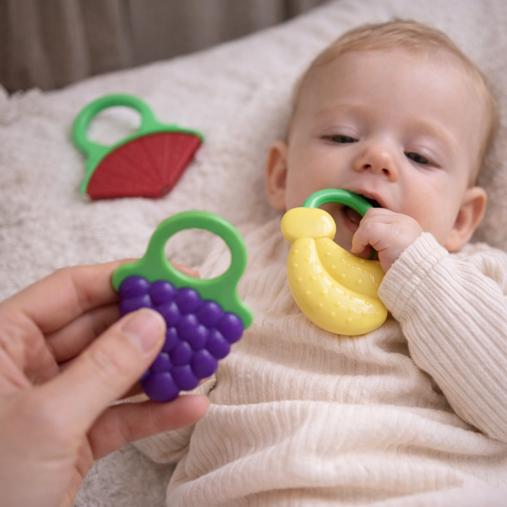 Baby Soothing Teething Mitt