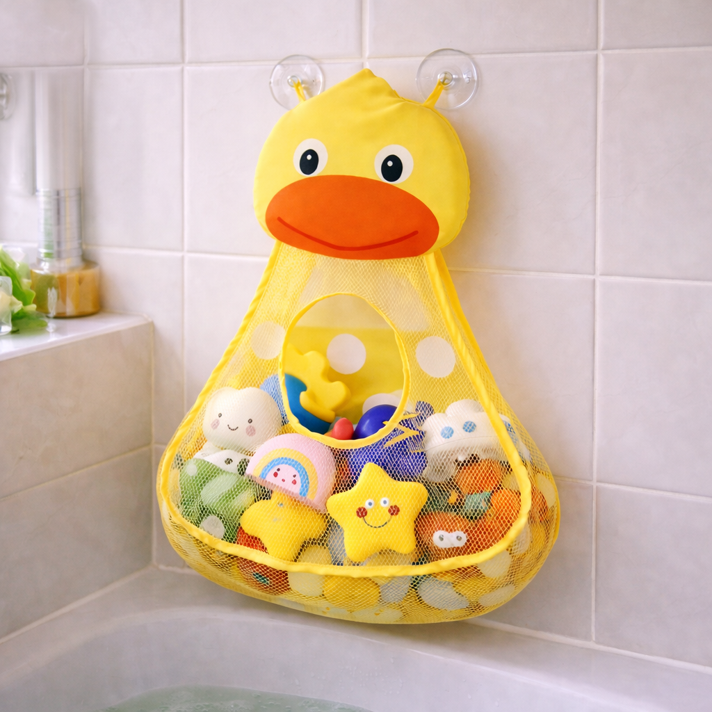Baby Toy Organizer - Mesh Bath Storage