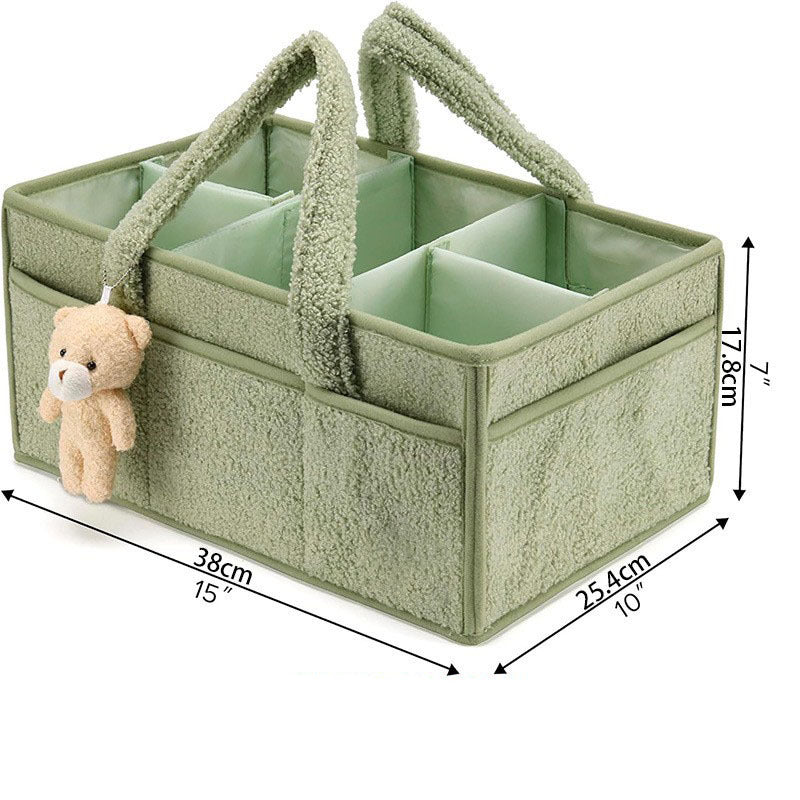 Diaper Storage Caddy - Grab and Go Diaper Station